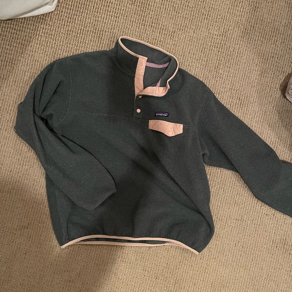 Patagonia button up, size medium, fleece